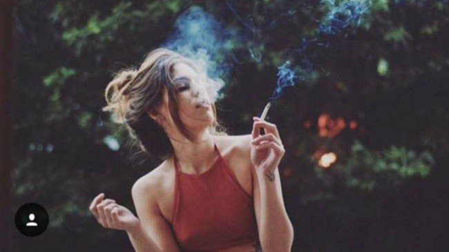 Cigarros no Instagram. Será publicidade?