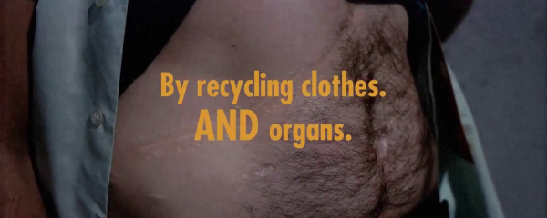 Etiquetas de roupa usada que podem salvar uma vida