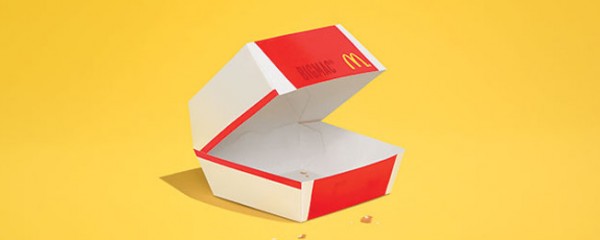 Só ficaram as migalhas neste anúncio da McDonald’s