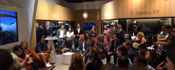 Cristina Amaro, Garrett McNamara e Nelson Évora inauguram loja da Mercedes-Benz