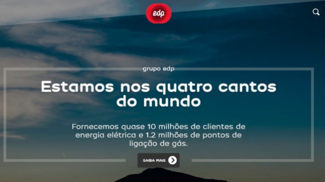 Diogo Faro apresenta o novo site da EDP