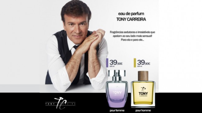 Tony Carreira lança marca de perfumes
