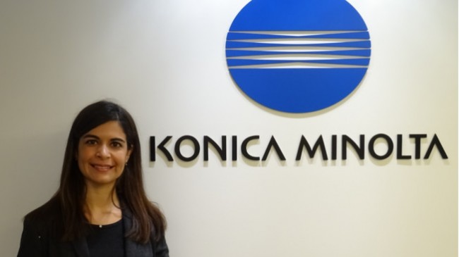Carolina Afonso é a nova diretora de marketing da Konica Minolta