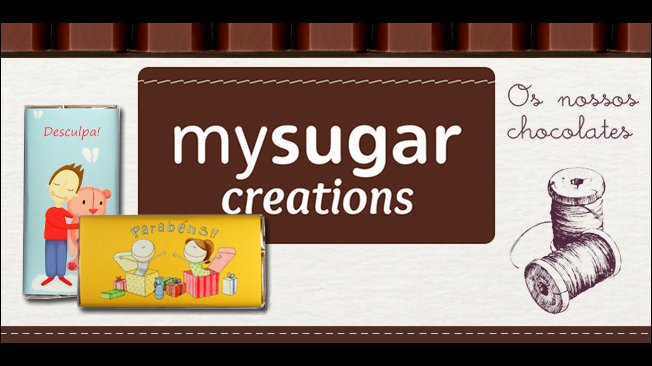 mySugar personaliza açúcar e chocolate