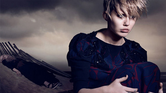 Uma “nova” Miley Cyrus em campanha de Marc Jacobs