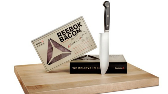 Reebok lança nova linha de… bacon