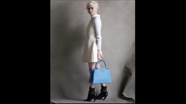 Michelle Williams volta a ser escolha da Louis Vuitton
