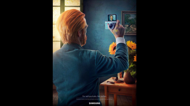 Samsung recria autoretratos em forma de Selfie