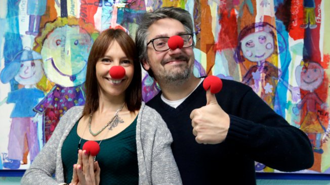 Ana Galvão e Nuno Markl distribuem sorrisos