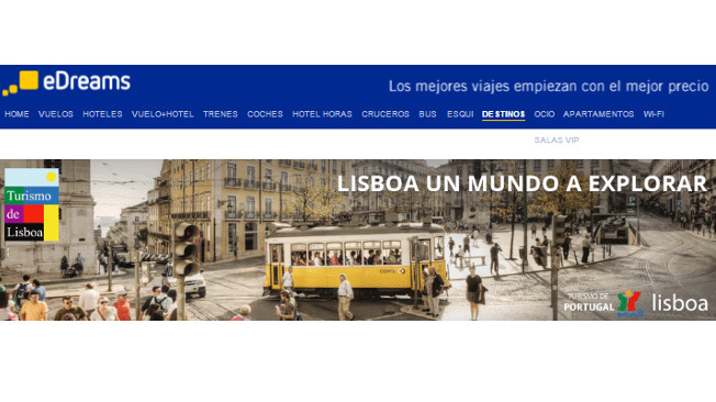 eDreams e Turismo de Lisboa celebram parceria