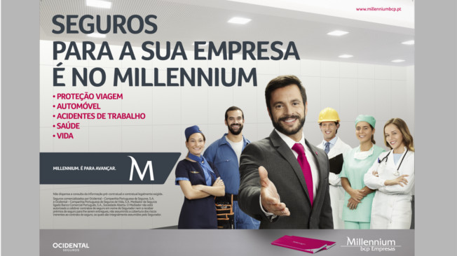 Millennium BCP tem “seguros para si e para a sua empresa”