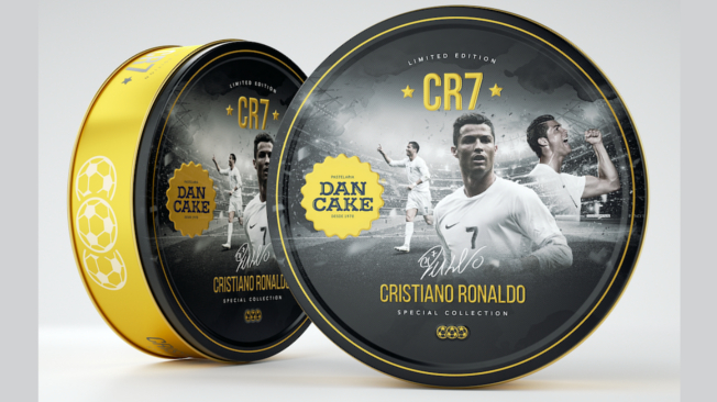 Cristiano Ronaldo faz parceria com DanCake