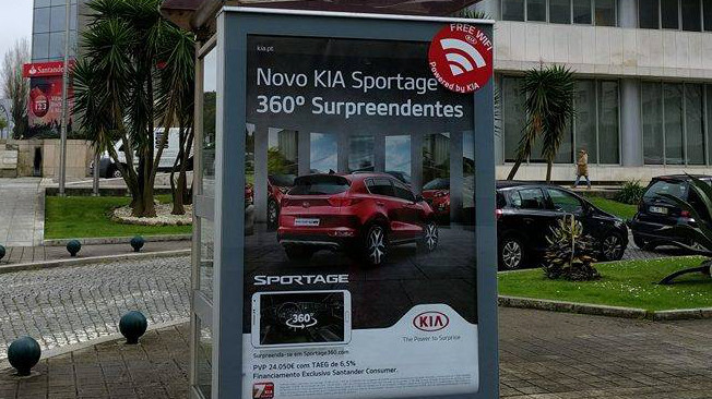 Kia lança campanha com Wi-Fi “fora de casa” gratuito em Portugal