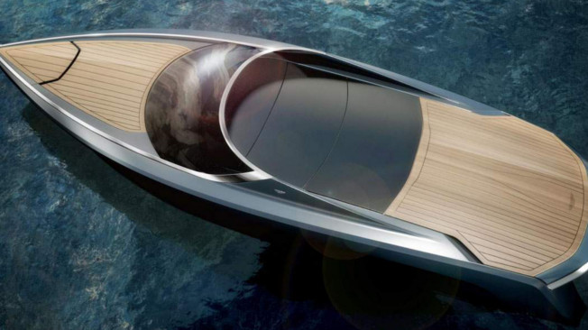 Depois da estrada, o mar. Aston Martin apresenta primeiro barco