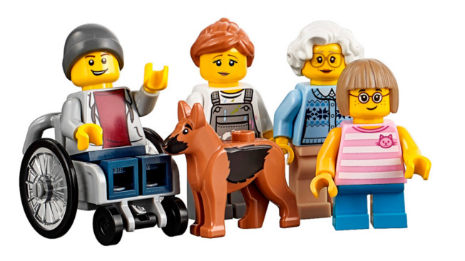 Lego revela o seu primeiro boneco em cadeira de rodas