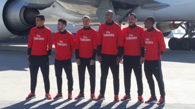 Parceria Emirates Benfica em altos voos