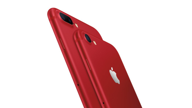 Apple vai vender iPhone 7 e 7 Plus em vermelho