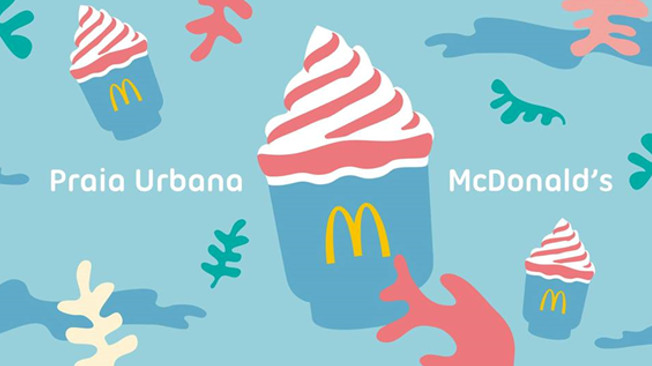 Este ano a McDonald’s traz a praia às cidades