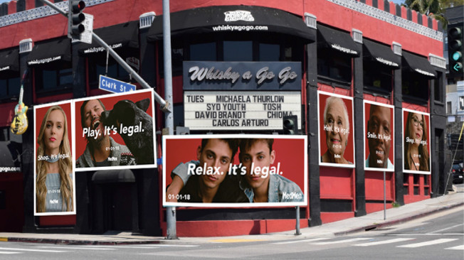 O uso recreativo de marijuana já é legal na Califórnia… e chegaram os anúncios